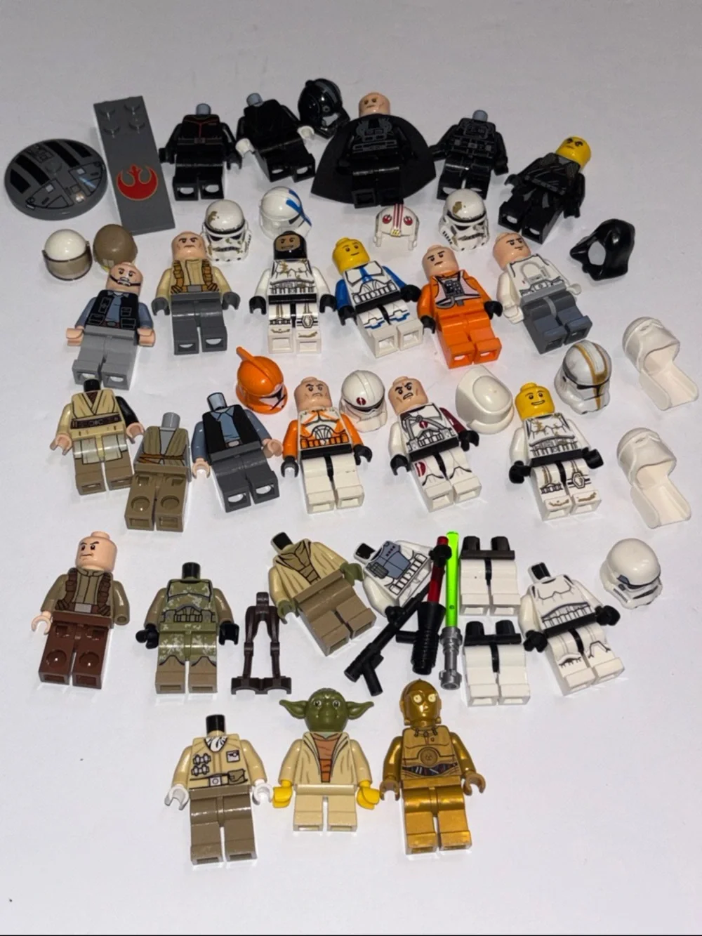 Lego multiple yoda 3po